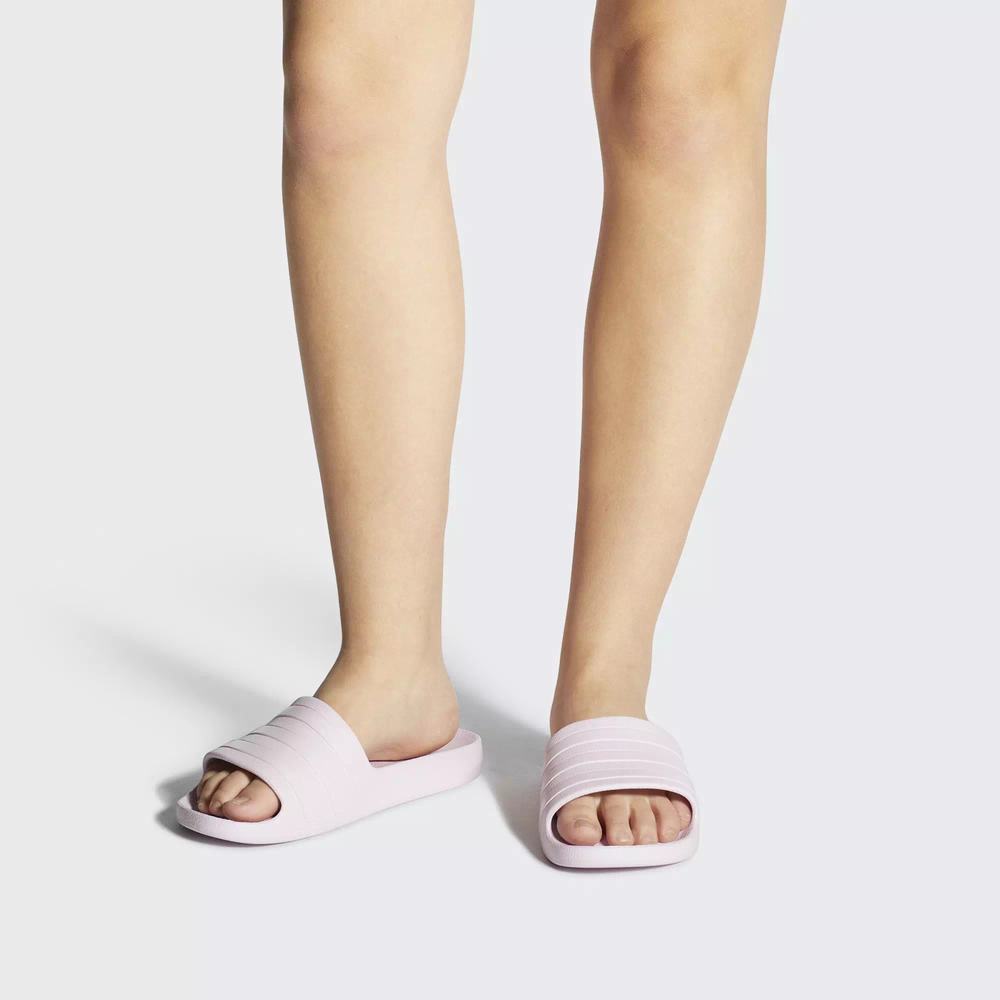 Adidas Adilette Aqua Chanclas Rosas Para Mujer (MX-16708)